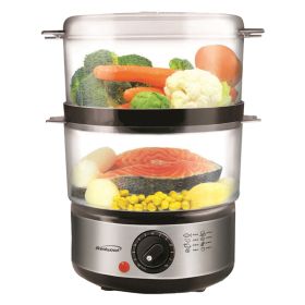 Brentwood 5-Qt. 2-Tier Electric Food Steamer