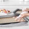 2-Pack Silicone Baking Mats with Macaron Template
