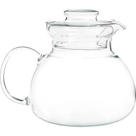 1.5-Quart Borosilicate Glass Teapot – Stovetop, Microwave & Dishwasher Safe