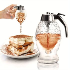 8 oz Honey & Syrup Dispenser with Stand