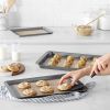 2-Pack Silicone Baking Mats with Macaron Template