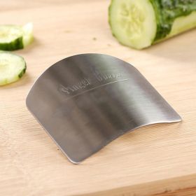 Stainless Steel Finger Guard for Safe Food Preparation