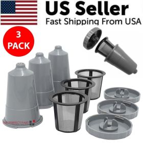 Reusable Coffee Filter Pods for Keurig Brewers – 3 Pack