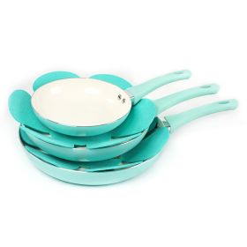 Ceramic Nonstick Frying Pan Set – 3-Piece (8”, 10”, 12”)