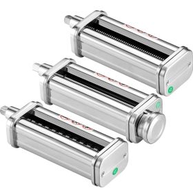Pasta Roller & Cutter Attachment Set for KitchenAid Stand Mixers