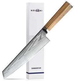 Kegani 8-Inch Damascus Kiritsuke Chef Knife (Option: Kiritsuke Knife)