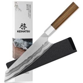 KEIHATSU 8" Kiritsuke Chef Knife – High Carbon 440C Stainless Steel (Option: Kirtsuke Knife)