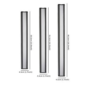 Stainless Steel Magnetic Knife & Utensil Bar (size: 16 Inch)